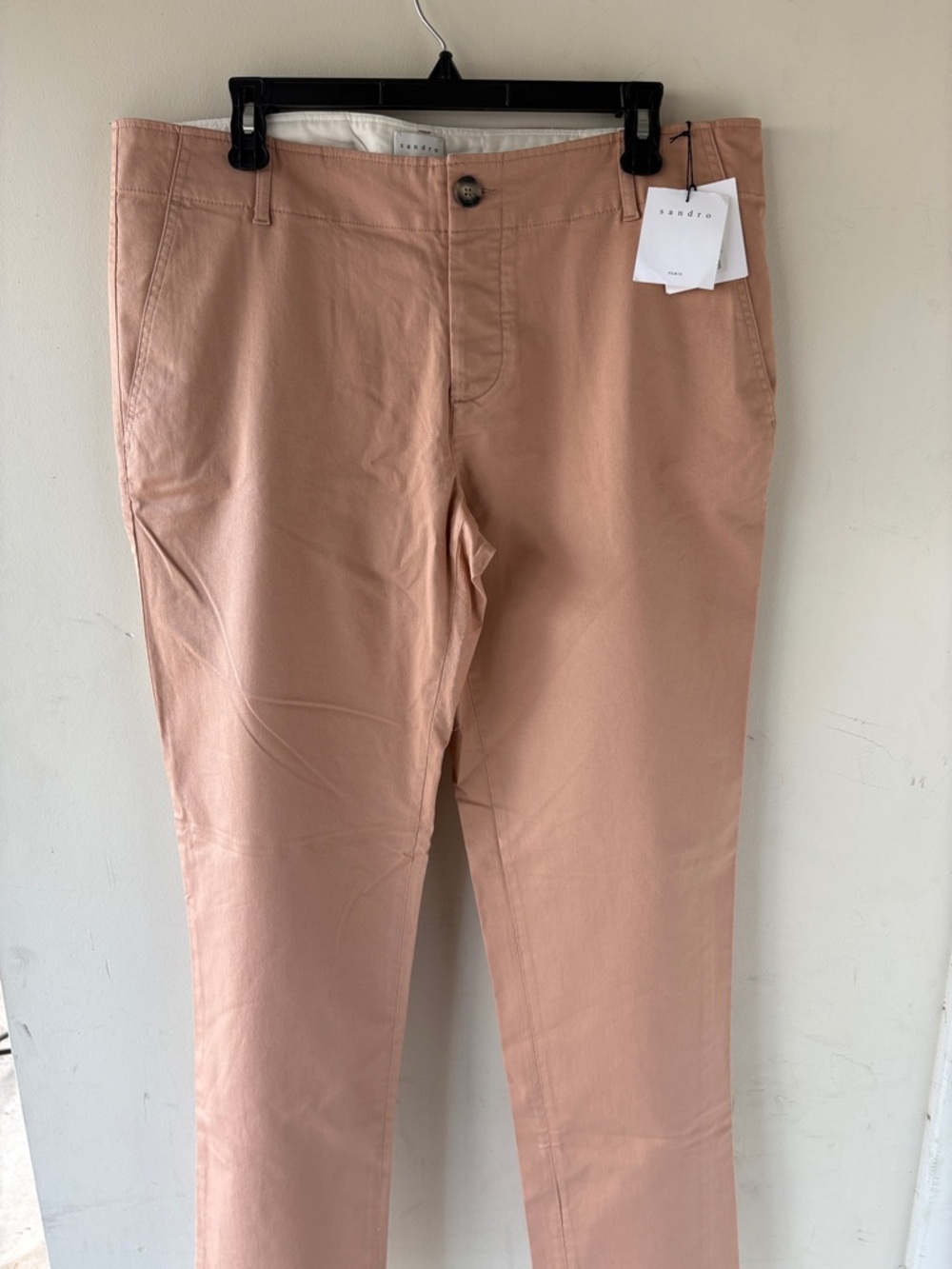 Sandro Men's Peach Slim Chinos s46